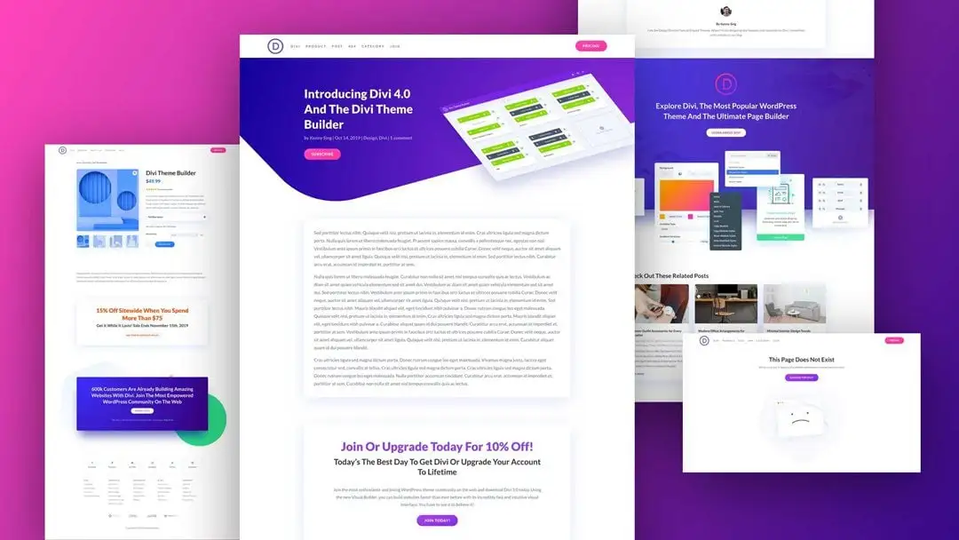 Divi wordpress theme